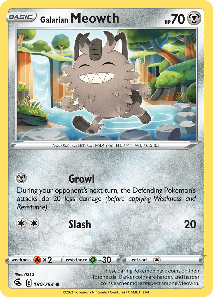 Galarian Meowth Fusion Strike