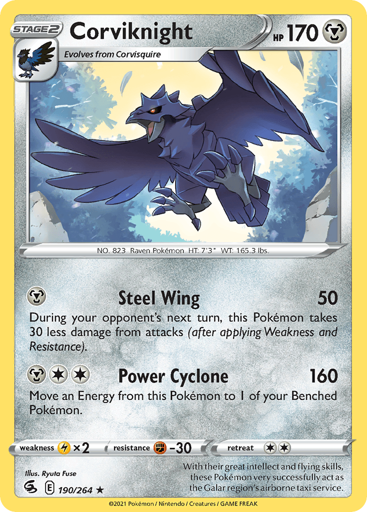Corviknight Fusion Strike