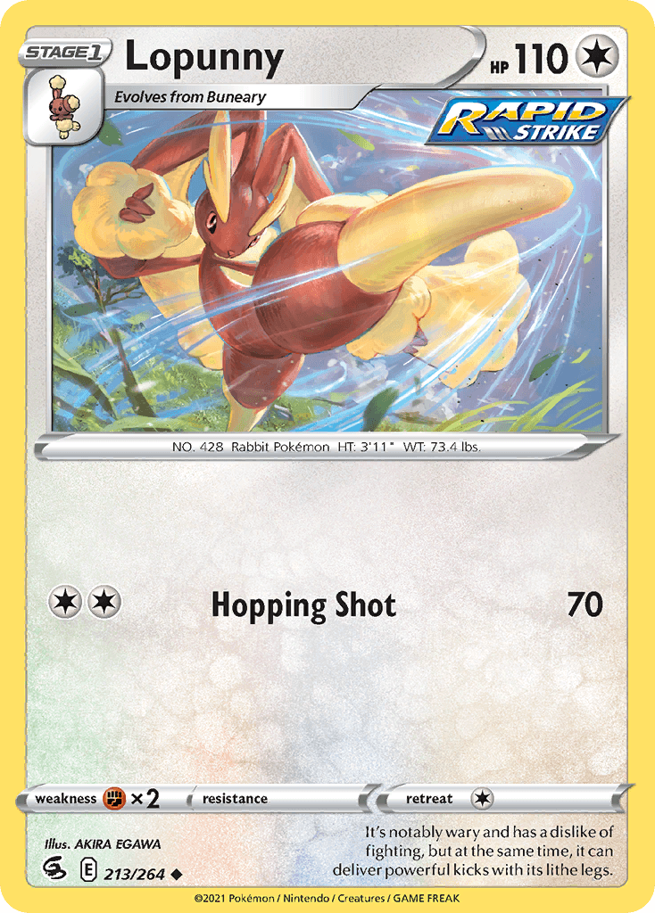 Lopunny Fusion Strike