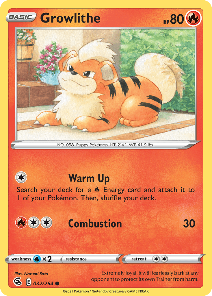 Growlithe Fusion Strike