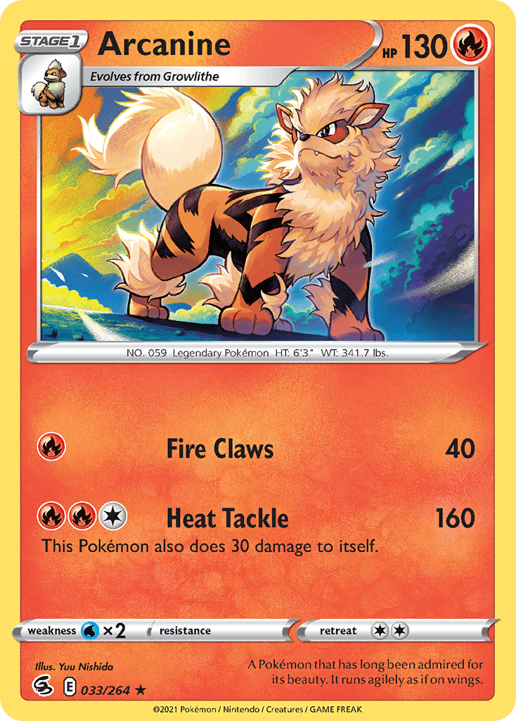 Arcanine Fusion Strike