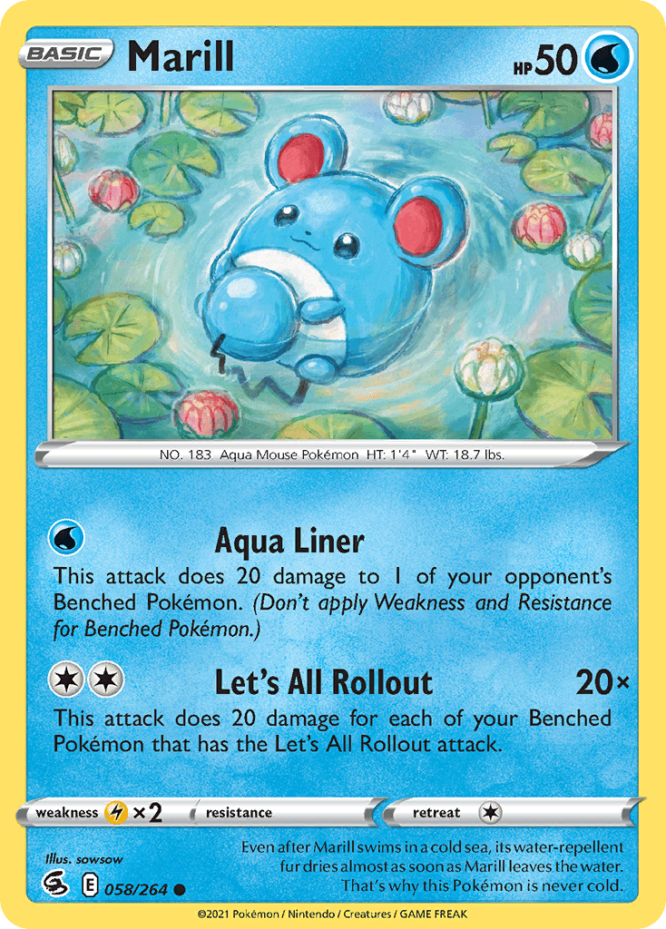 Marill Fusion Strike