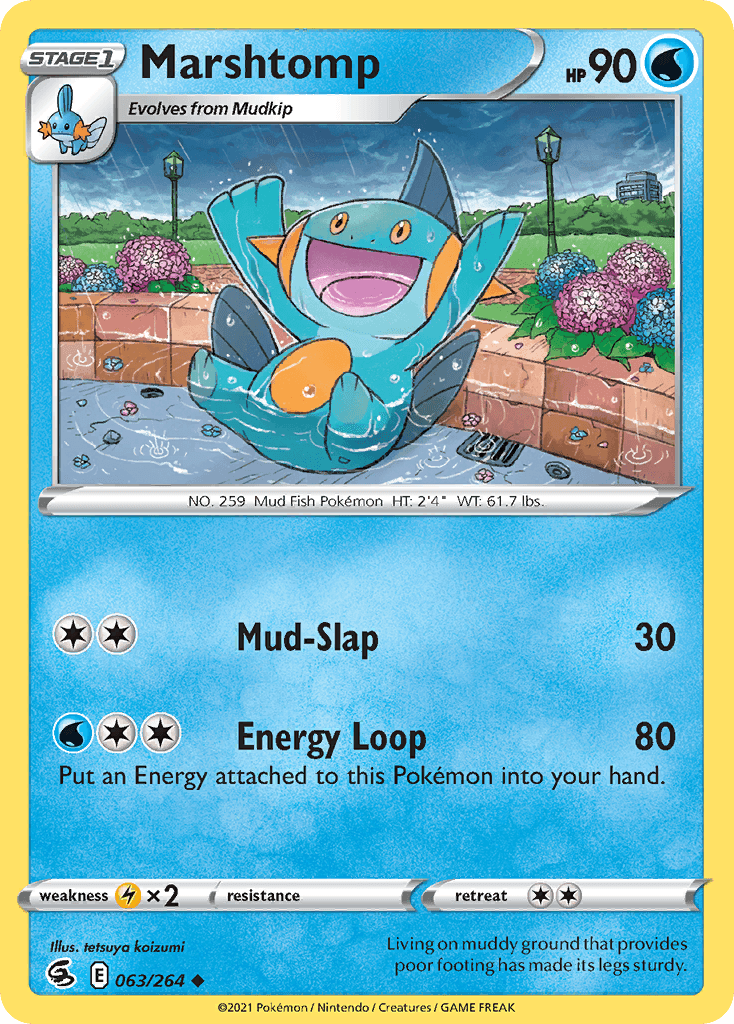 Marshtomp Fusion Strike