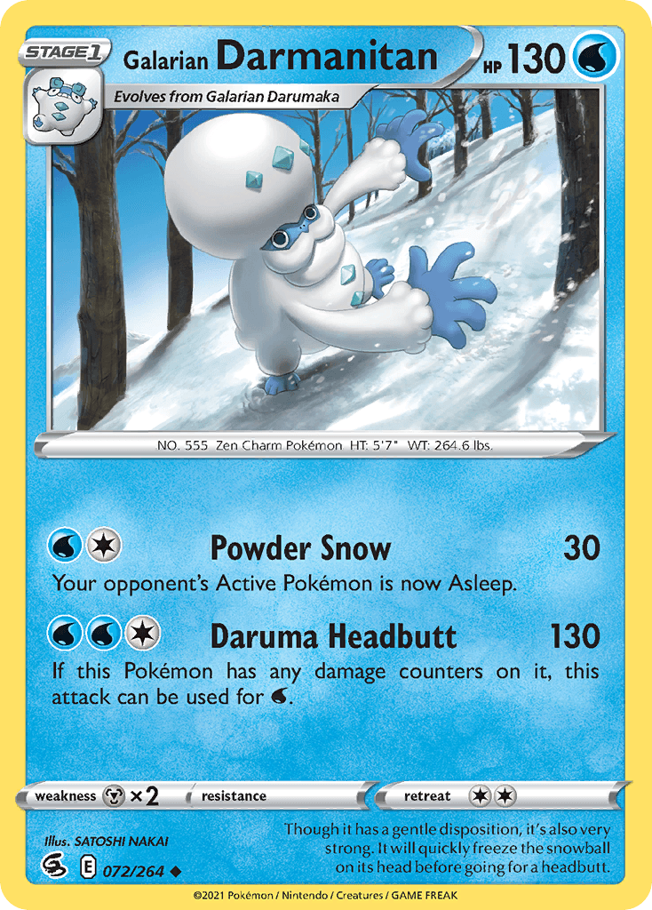 Galarian Darmanitan Fusion Strike
