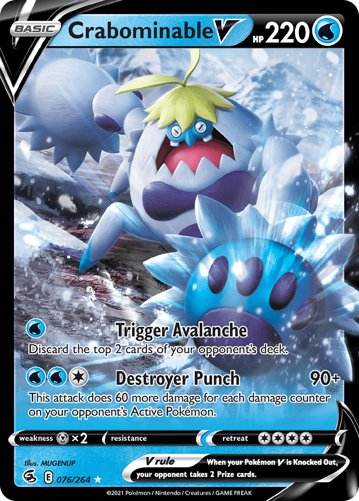 Crabominable V Fusion Strike
