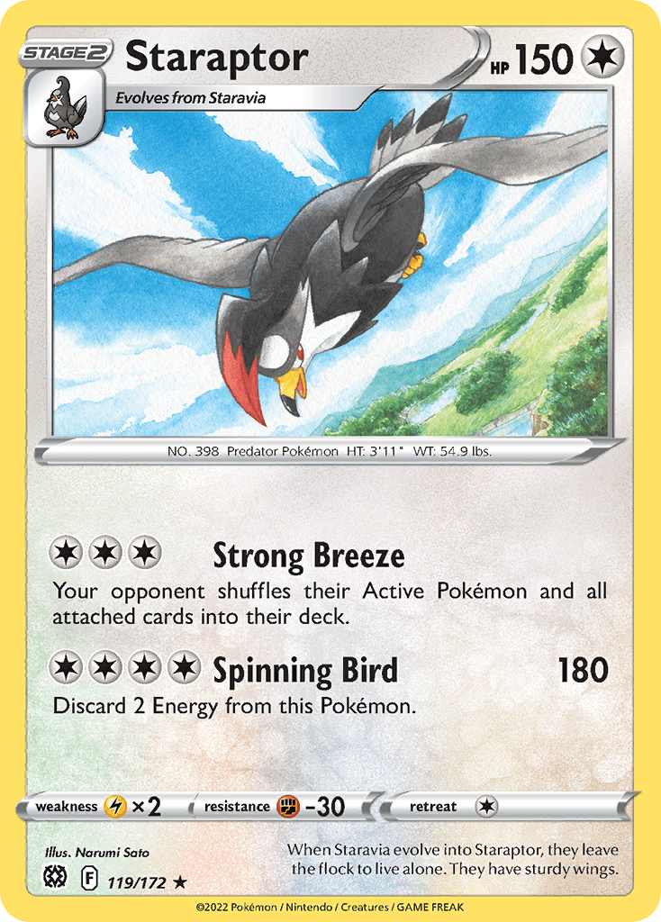 Staraptor Brilliant Stars