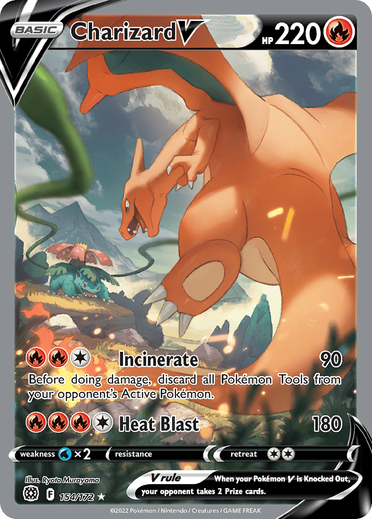Charizard V Brilliant Stars