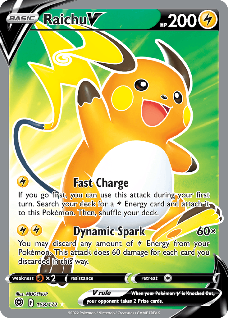 Raichu V Brilliant Stars