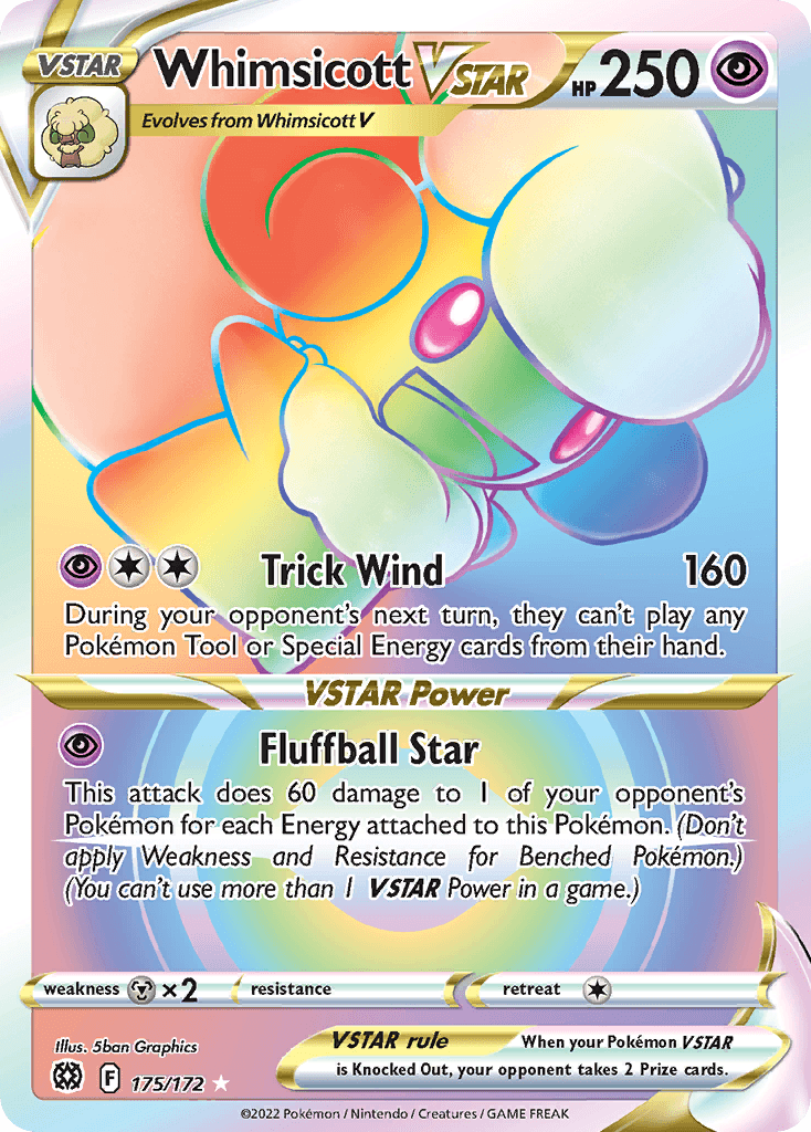 Whimsicott VSTAR Brilliant Stars