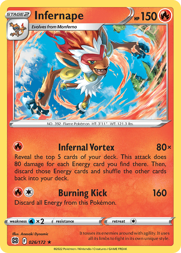 Infernape Brilliant Stars
