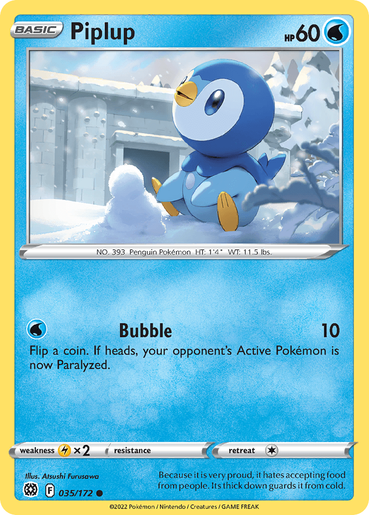 Piplup Brilliant Stars