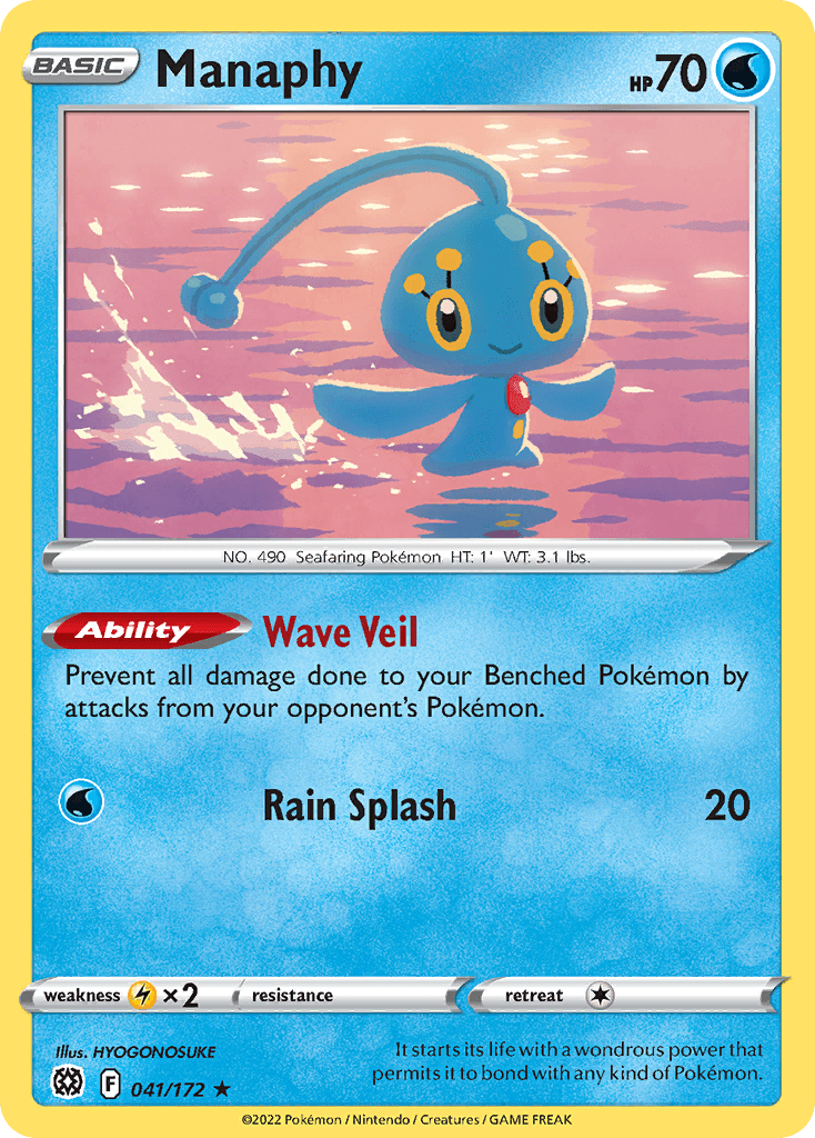 Manaphy Brilliant Stars