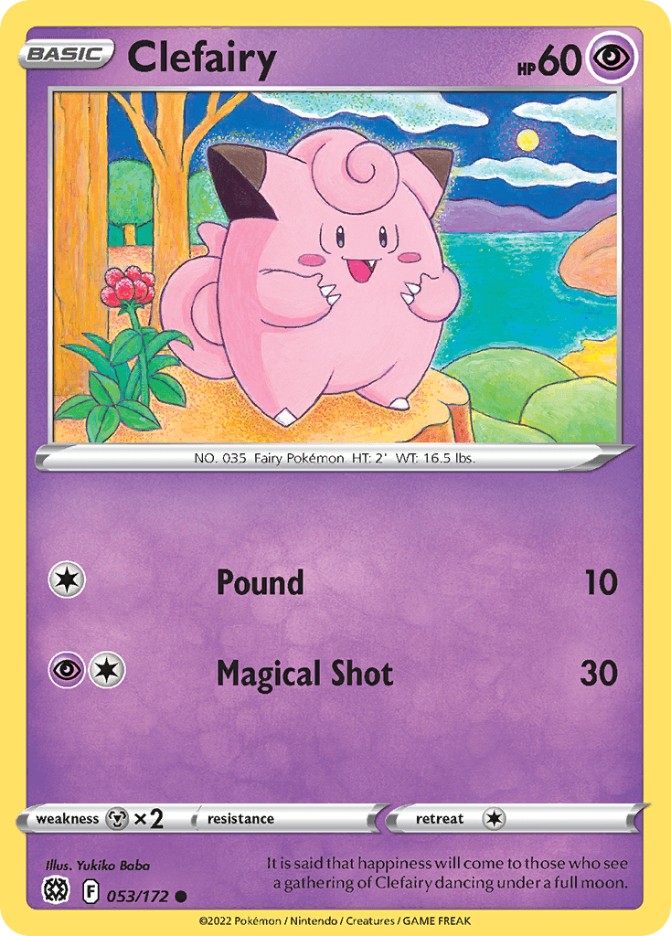 Clefairy Brilliant Stars