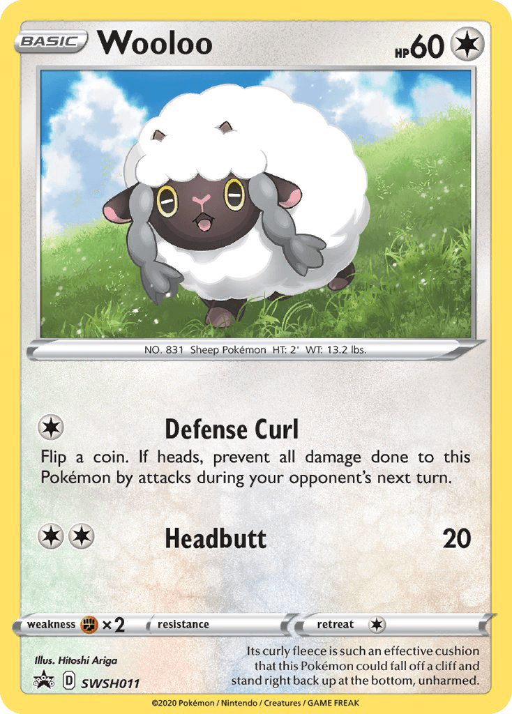 Wooloo SWSH Black Star Promos