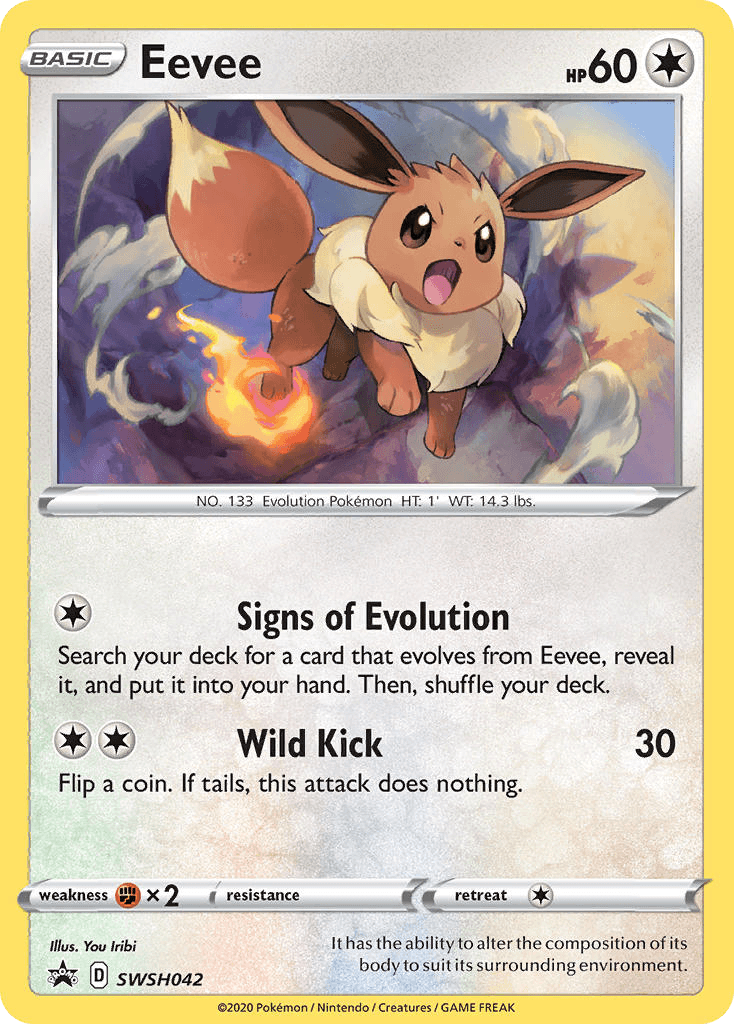 Eevee SWSH Black Star Promos