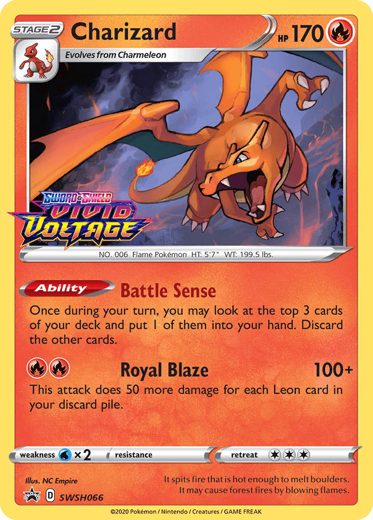 Charizard SWSH Black Star Promos