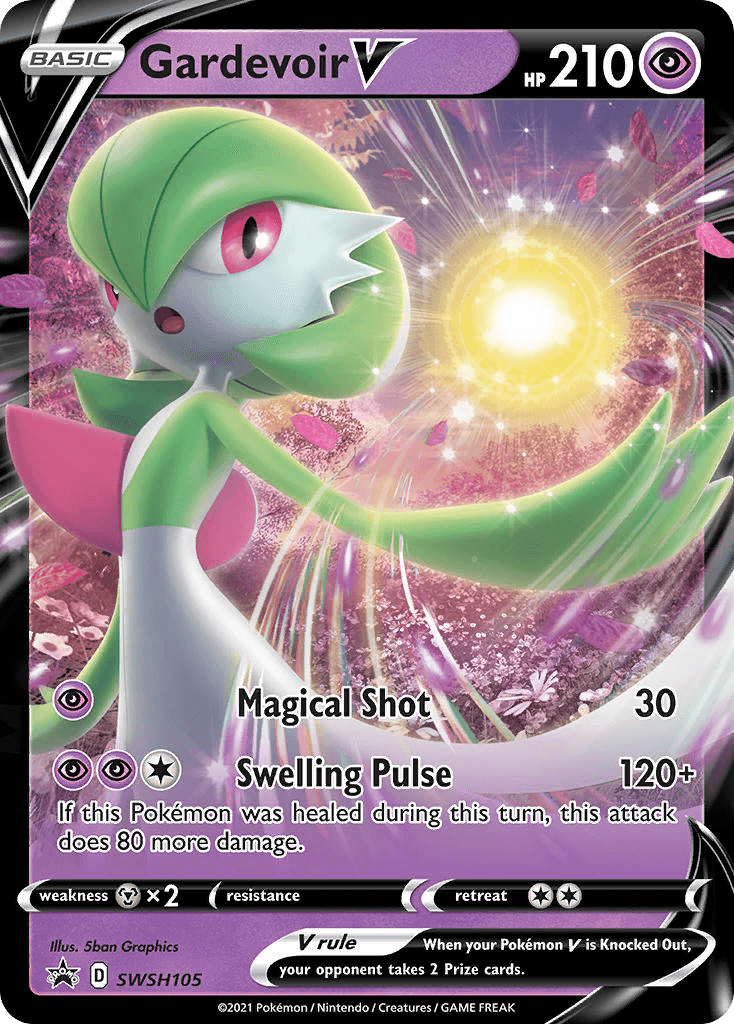 Gardevoir V SWSH Black Star Promos