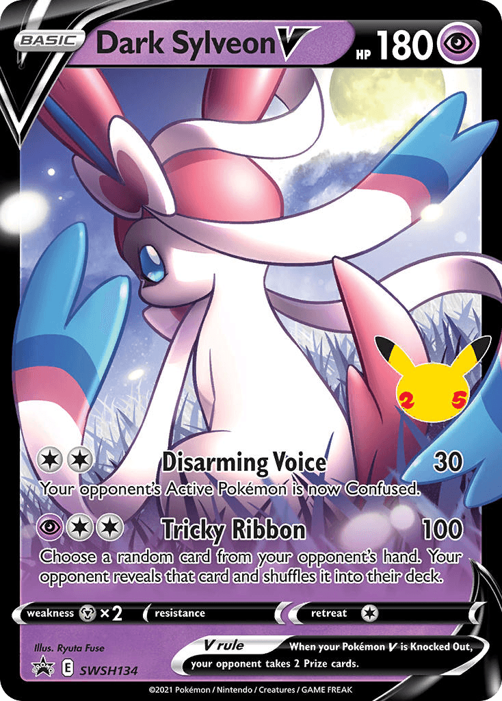 Dark Sylveon V SWSH Black Star Promos