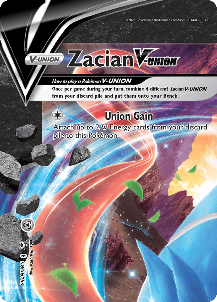 Zacian V-UNION SWSH Black Star Promos