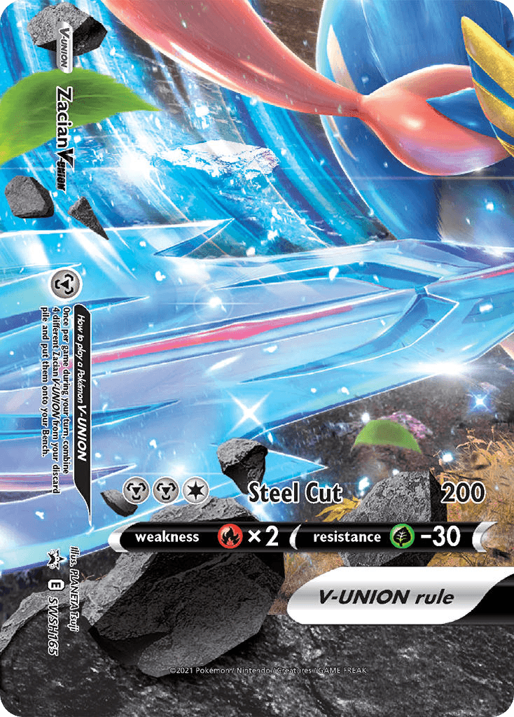 Zacian V-UNION SWSH Black Star Promos