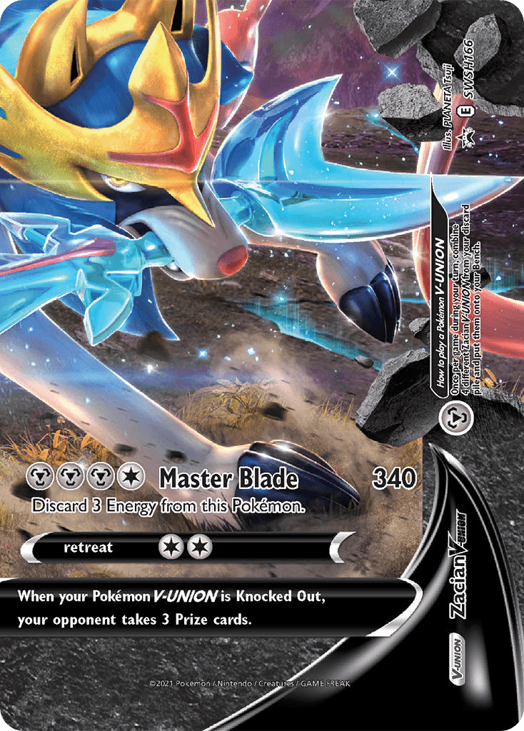 Zacian V-UNION SWSH Black Star Promos