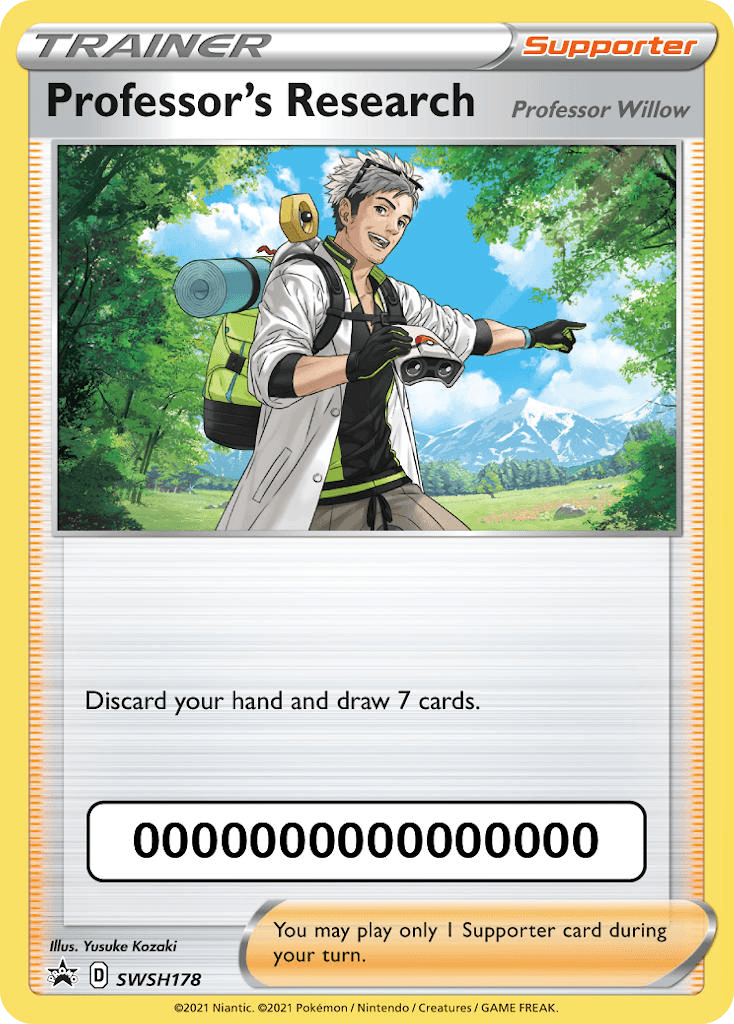 Professor's Research SWSH Black Star Promos
