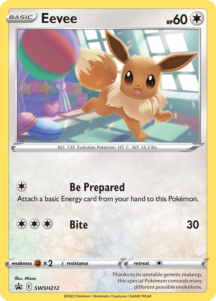 Eevee SWSH Black Star Promos