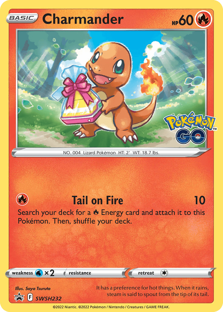 Charmander SWSH Black Star Promos