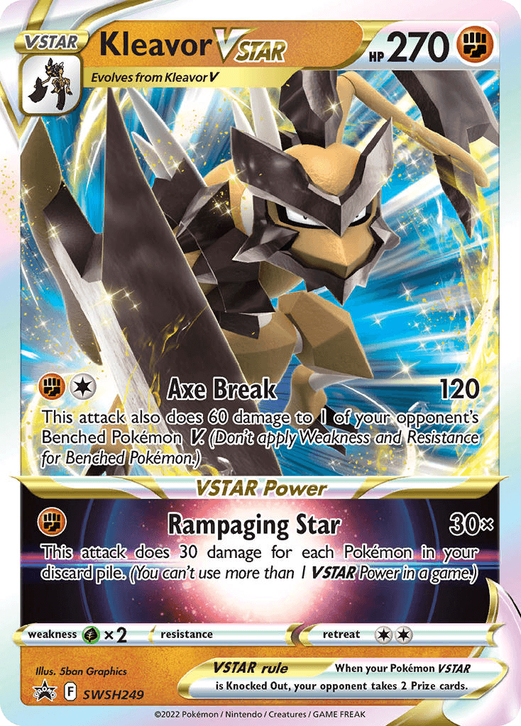 Kleavor VSTAR SWSH Black Star Promos