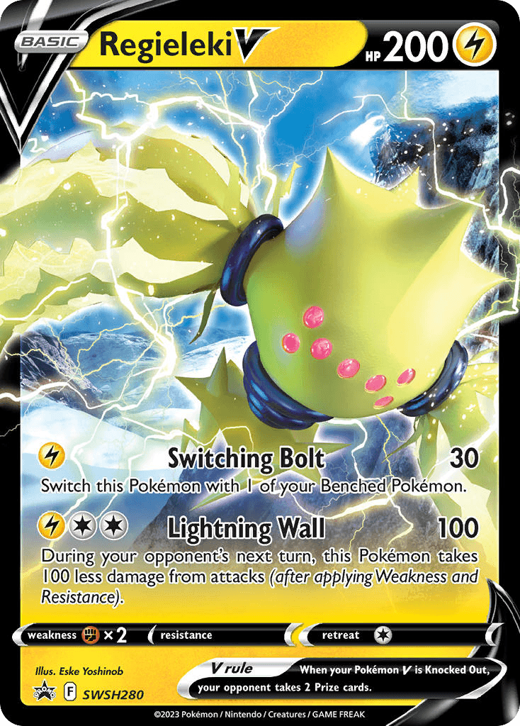Regieleki V SWSH Black Star Promos