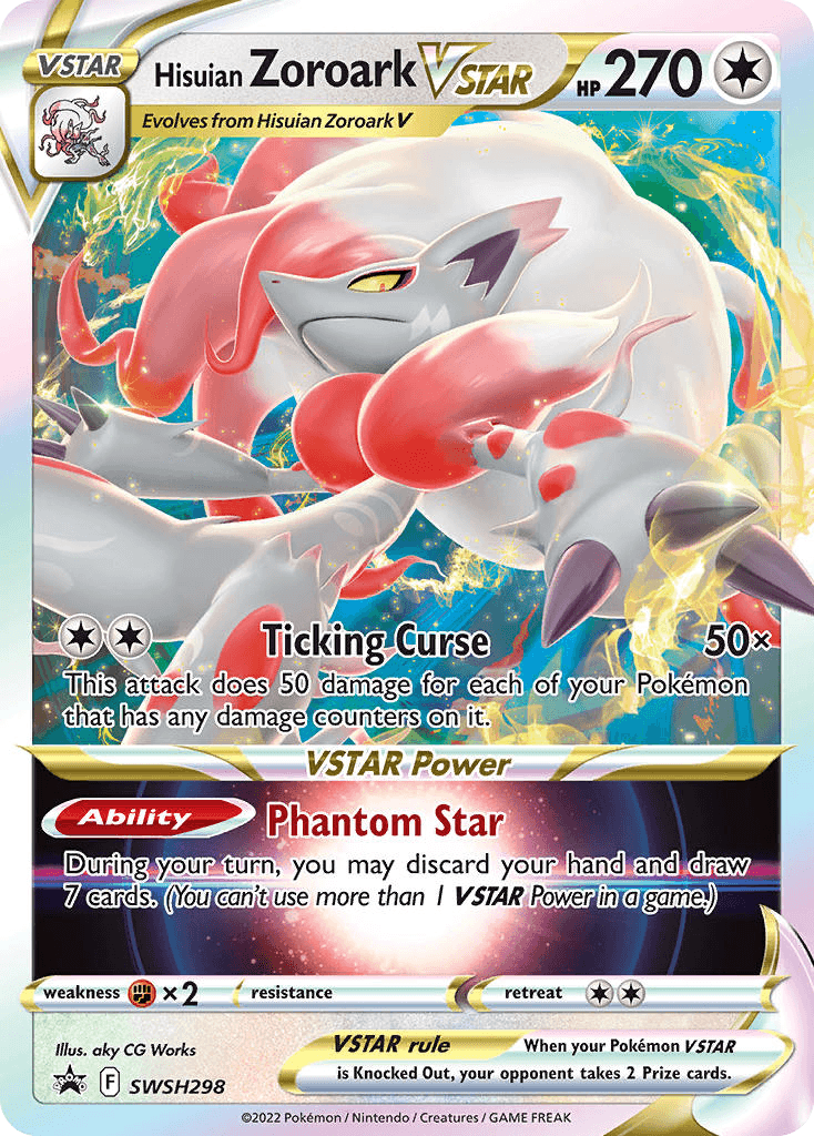 Hisuian Zoroark VSTAR SWSH Black Star Promos