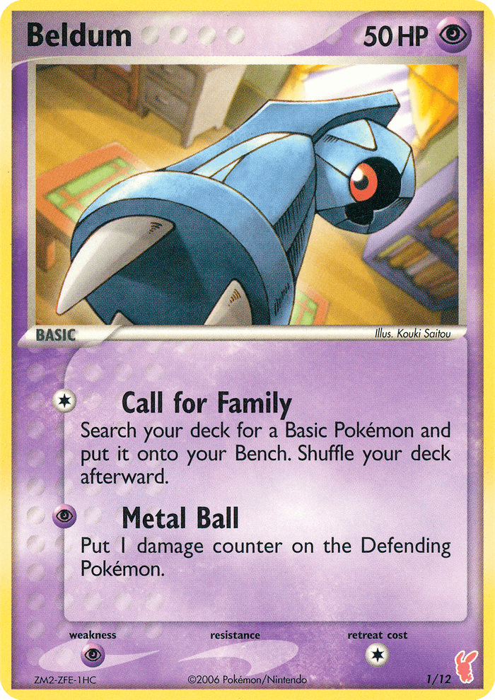 Beldum EX Trainer Kit 2 Plusle