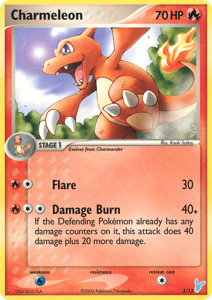 Charmeleon EX Trainer Kit 2 Minun