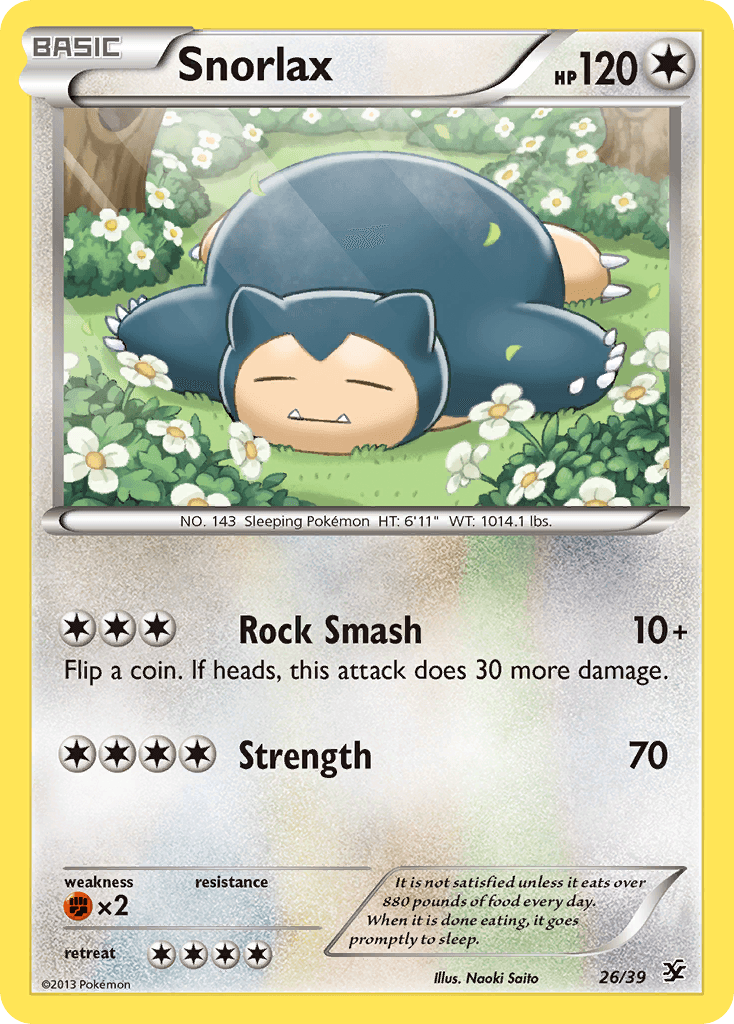 Snorlax Kalos Starter Set