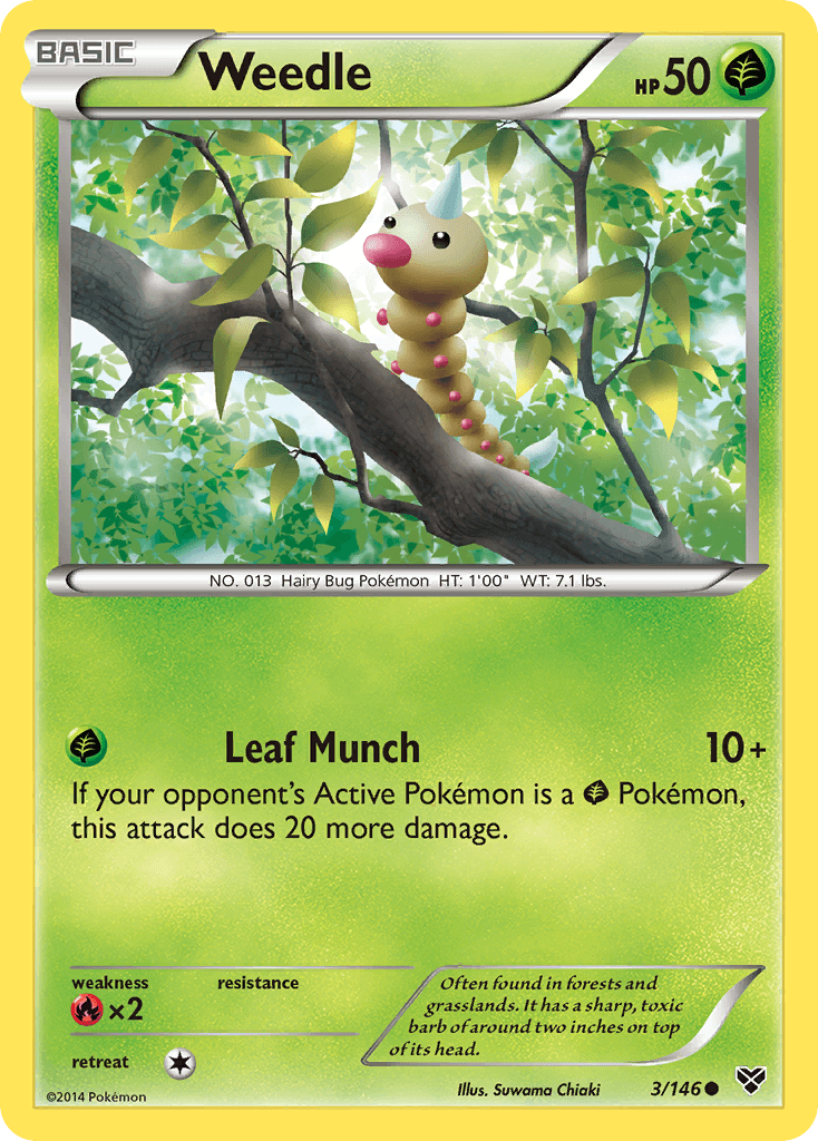 Weedle XY