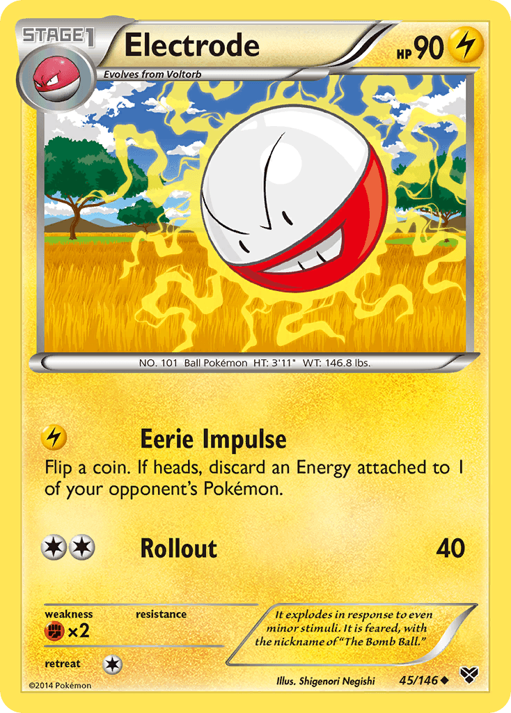Electrode XY