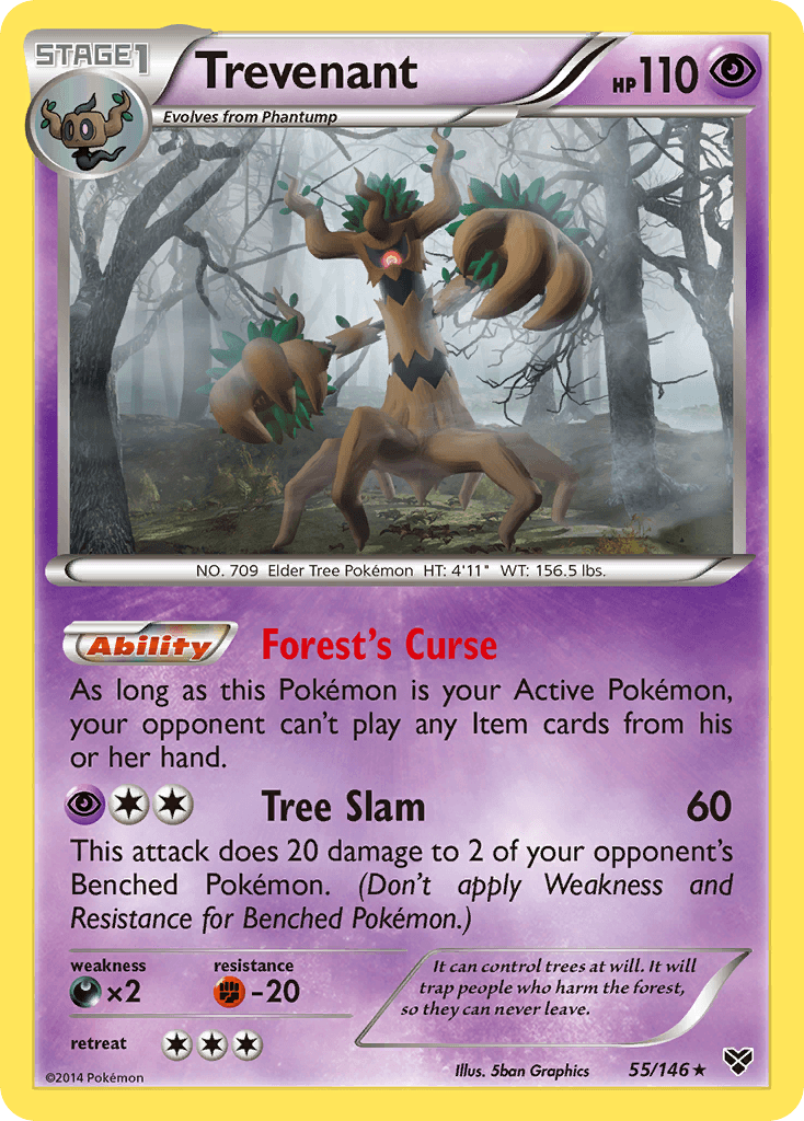 Trevenant XY
