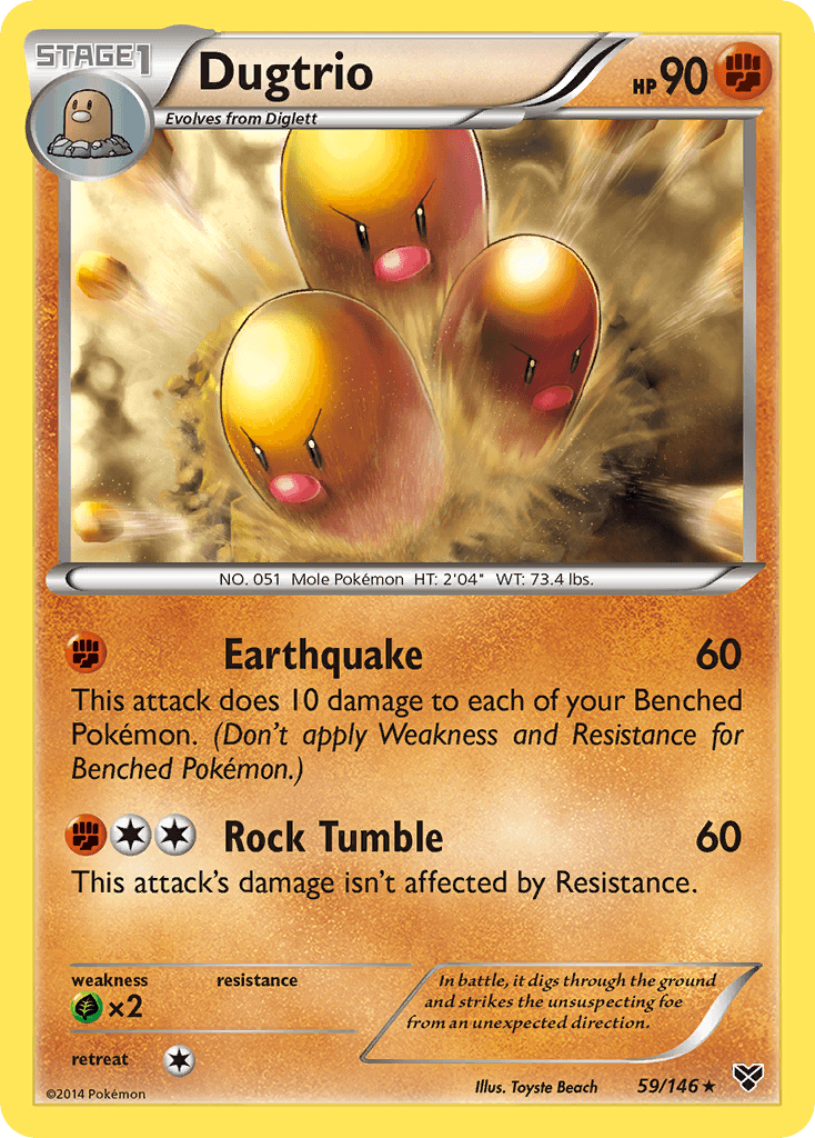Dugtrio XY