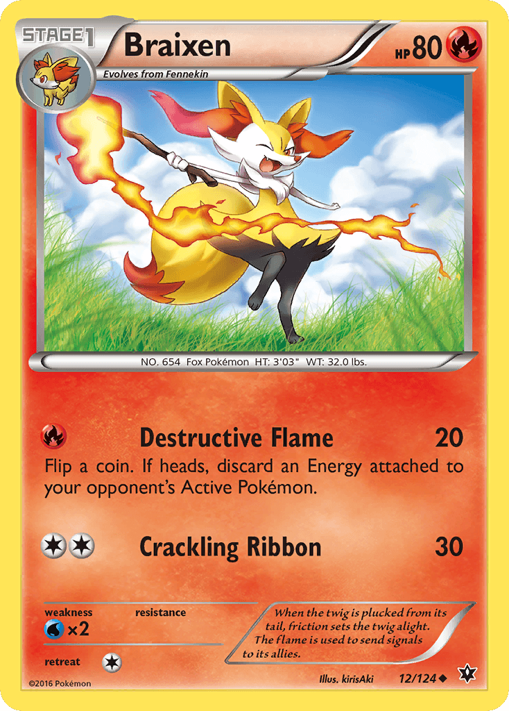 Braixen Fates Collide