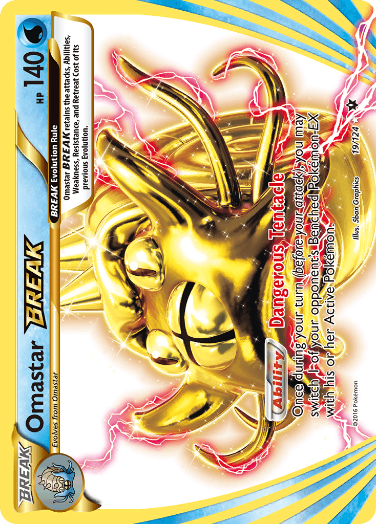Omastar BREAK Fates Collide