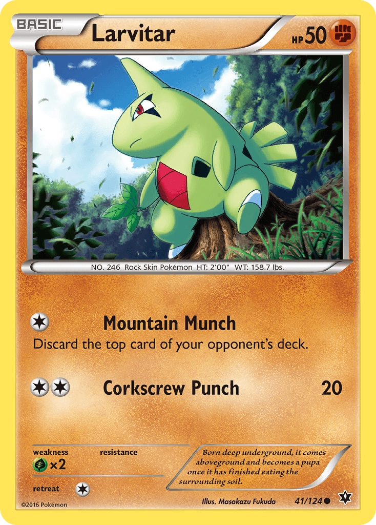 Larvitar Fates Collide