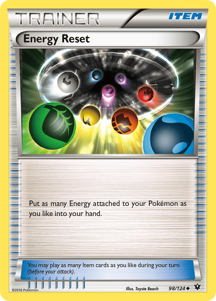 Energy Reset Fates Collide
