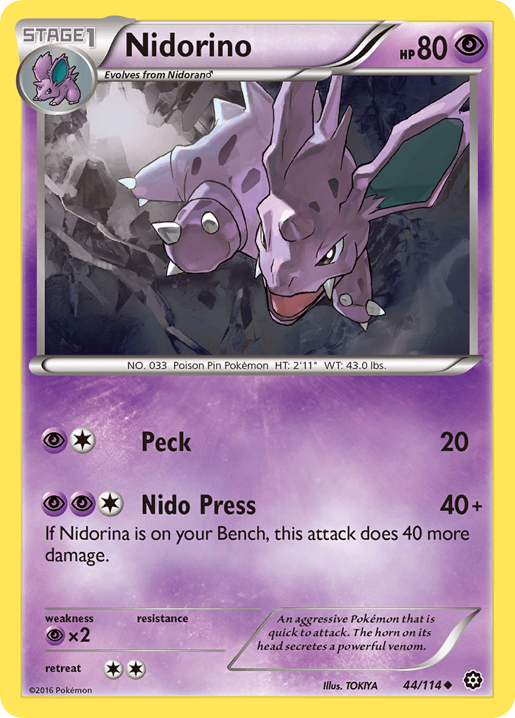 Nidorino Steam Siege
