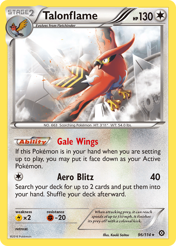 Talonflame Steam Siege