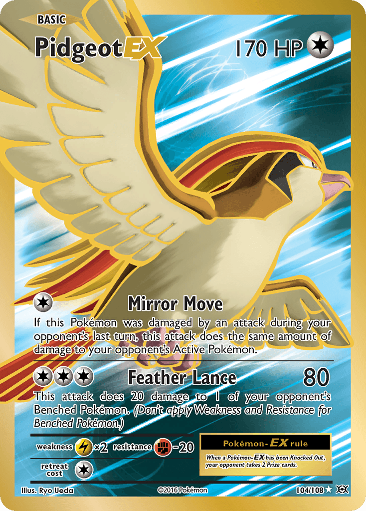 Pidgeot-EX Evolutions