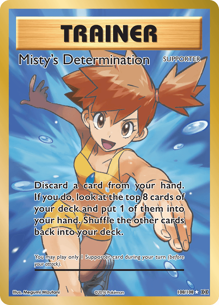 Misty's Determination Evolutions