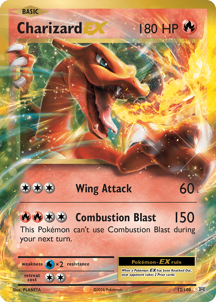 Charizard-EX Evolutions