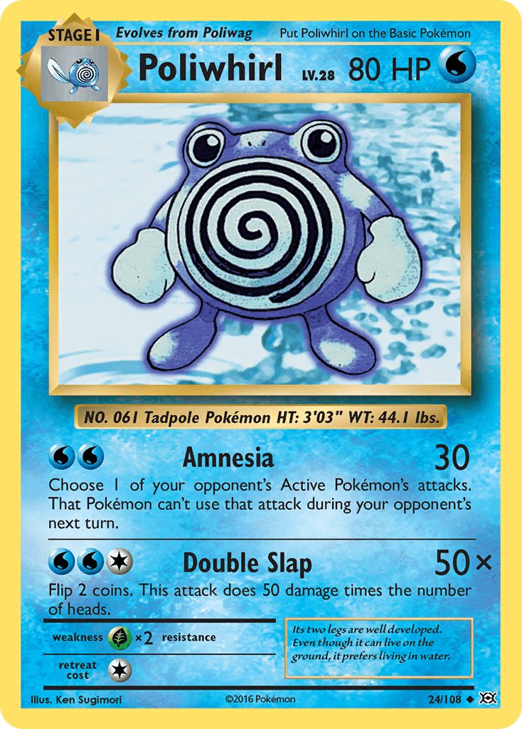 Poliwhirl Evolutions