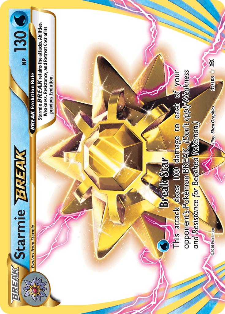 Starmie BREAK Evolutions