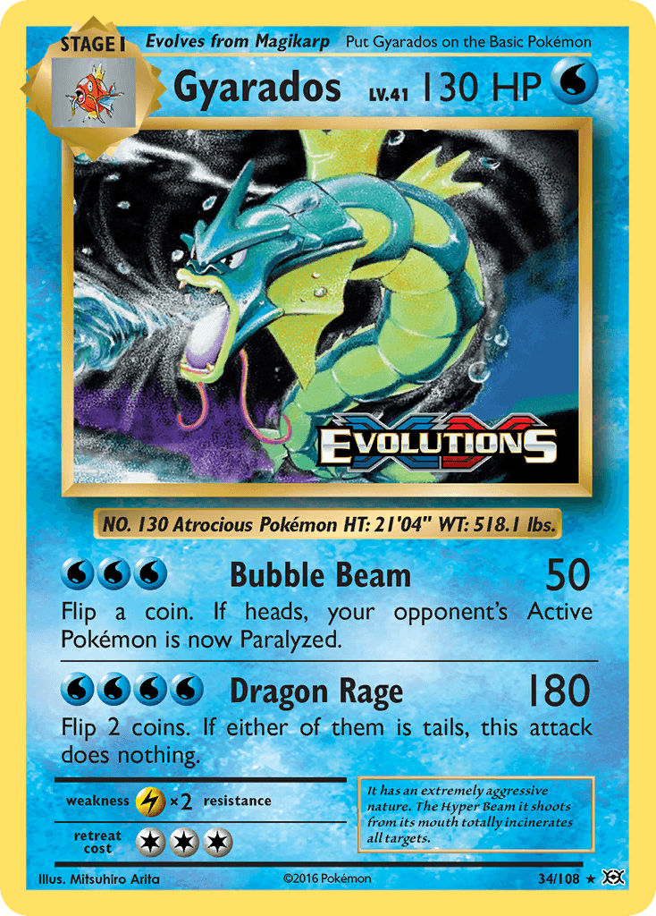 Gyarados Evolutions